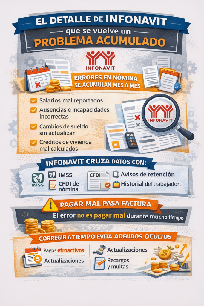 problemas acumulados con Infonavit
