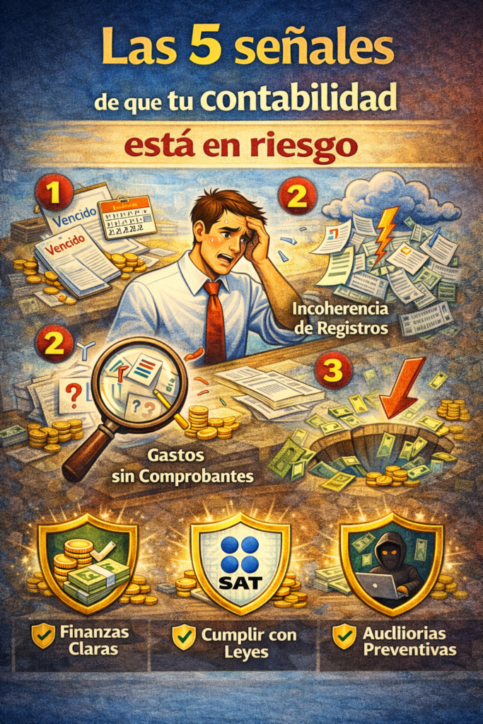 contabilidad en riesgo