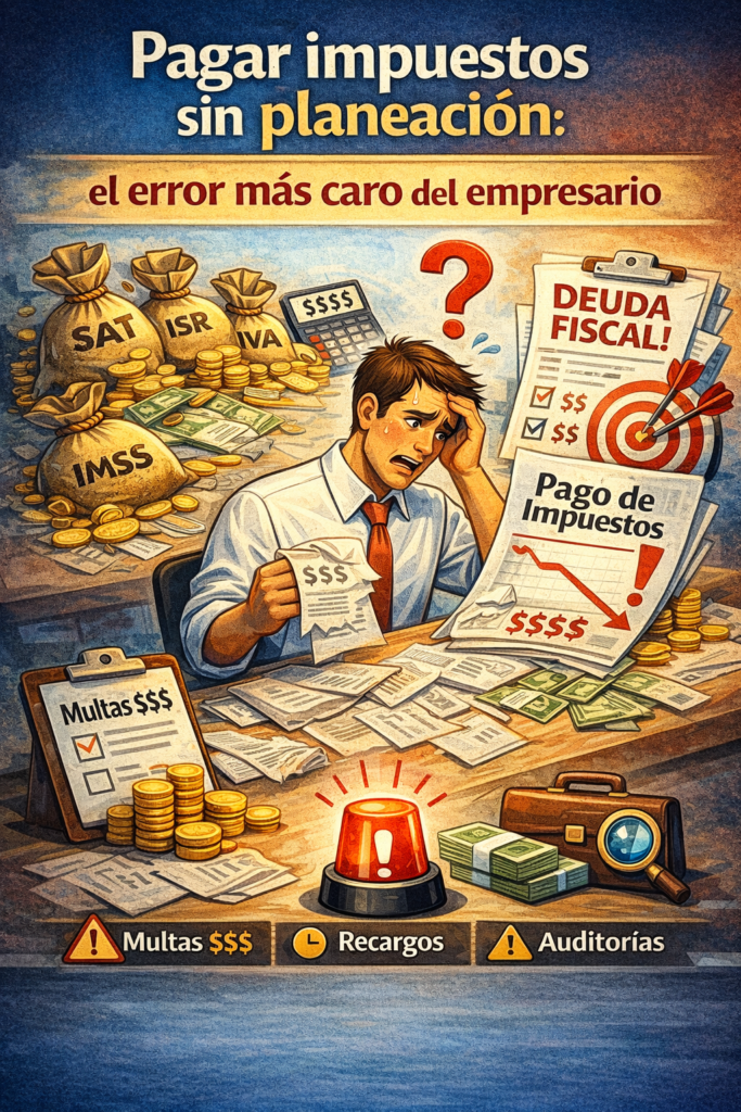pagar impuestos sin planeación