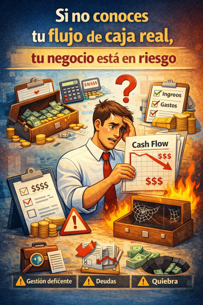 El riesgo de no controlar tu flujo de caja