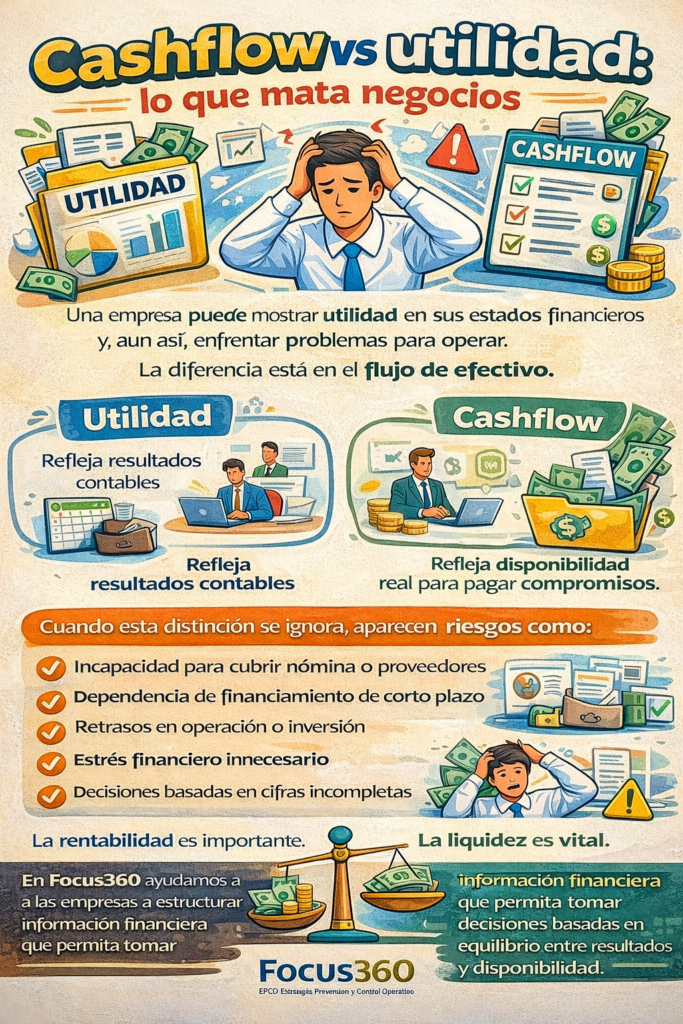 Flujo de efectivo empresarial estratégico